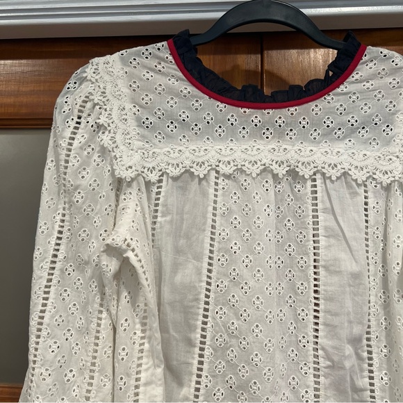 Ba$sh Paris White Longsleeve Blouse - Picture 5 of 9